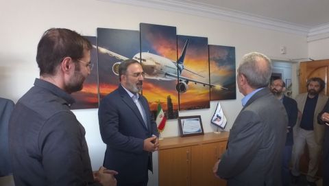 بازدید مدیرعامل صندوق بازنشستگی کشوری از صندوق بازنشستگی هما