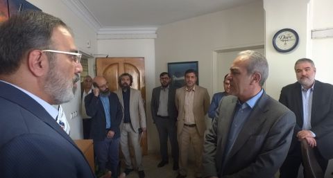 بازدید مدیرعامل صندوق بازنشستگی کشوری از صندوق بازنشستگی هما
