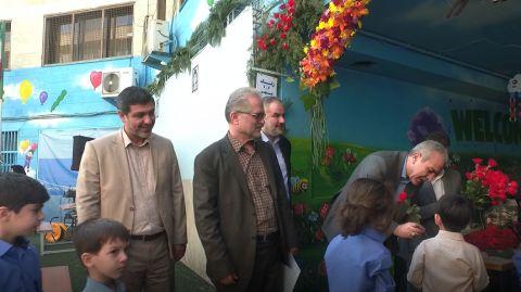 مراسم آغاز سال تحصیلی 1402 مدارس هما