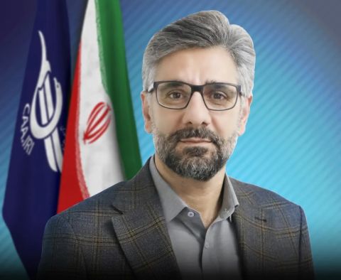 تبریک دکتر شمسائی نیا به مهندس اخلاقی  "سرپرست معاونت استاندارد پرواز سازمان هواپیمایی کشوری"   