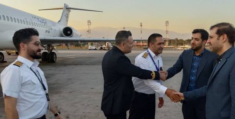 بازدید مدیرعامل صندوق بازنشستگی “هما” و سرپرست جدید شرکت هواپیمایی چابهار از ظرفیت‌های موجود در فرودگاه مهرآباد